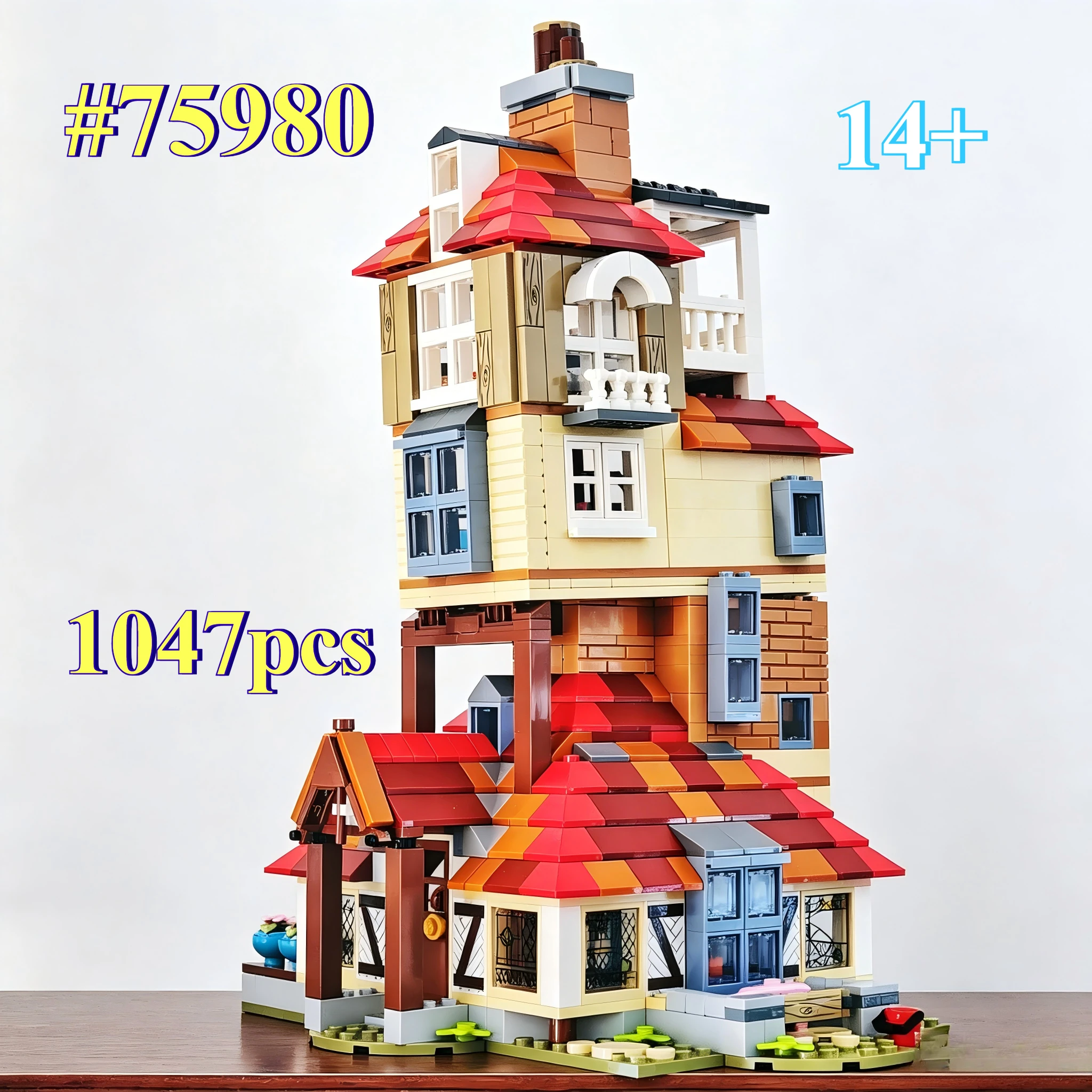 Cool Red House 75980 Building Blocks Sets Suitable for Birthday Gifts Compatible with Legoed Particles,1047pcs.
Cool Red House 75980 Building Blocks Sets Suitable for Birthday Gifts Compatible with Legoed Particles,1047pcs.