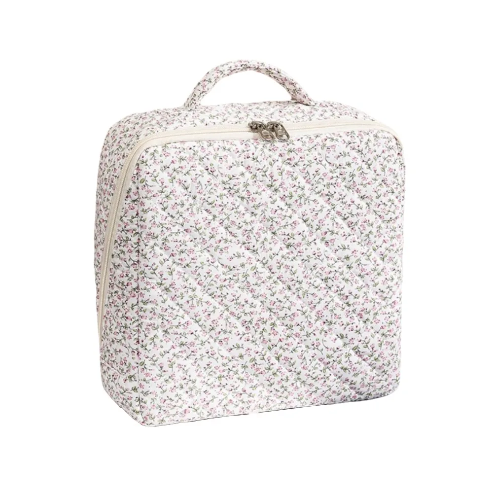 Portable Quilted Travel Storage Bag Large Capacity Multifunctional Makeup Bags Cosmetic Bags
Portable Quilted Travel Storage Bag Large Capacity Multifunctional Makeup Bags Cosmetic Bags