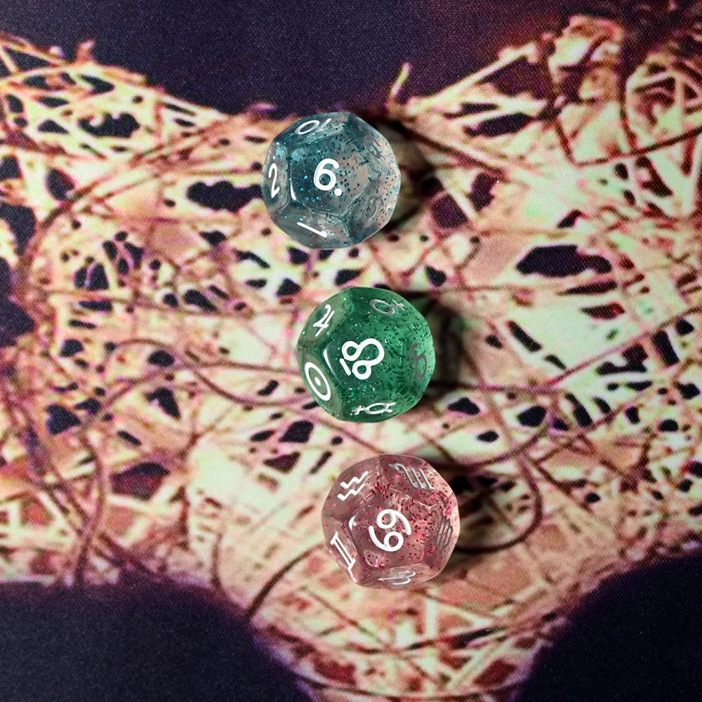 3 Colors Astrological Dice for Constellation Divination Accessory D12 Glitter Crafts Dice Polyhedral Set Drop Shipping
3 Colors Astrological Dice for Constellation Divination Accessory D12 Glitter Crafts Dice Polyhedral Set Drop Shipping