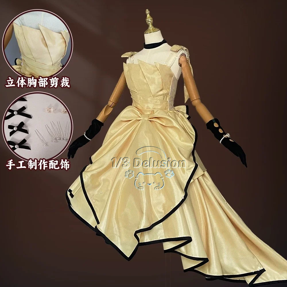 Reverse:1999 Sonetto Ode to Poetry Cosplay Costume Gown Full Set Elegant Dress Hallowen Play Role Clothes 1/3 Delusion
Reverse:1999 Sonetto Ode to Poetry Cosplay Costume Gown Full Set Elegant Dress Hallowen Play Role Clothes 1/3 Delusion