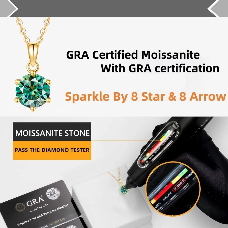 Ювелирные изделия LAMVOICE для женщин, 2-каратное ожерелье из муассанита, гипоаллергенное ожерелье, позолота, рождественский подарок, высокое качество
Ювелирные изделия LAMVOICE для женщин, 2-каратное ожерелье из муассанита, гипоаллергенное ожерелье, позолота, рождественский подарок, высокое качество