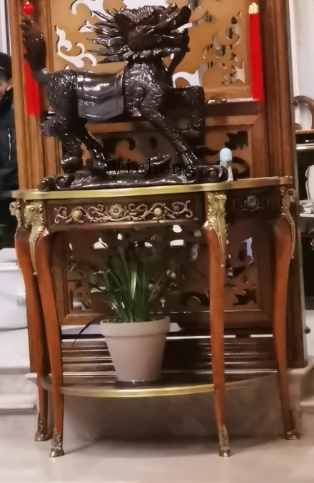 Solid Wood Entrance Table European Style Entrance Cabinet British Style Decorative Storage Cabinet
Solid Wood Entrance Table European Style Entrance Cabinet British Style Decorative Storage Cabinet