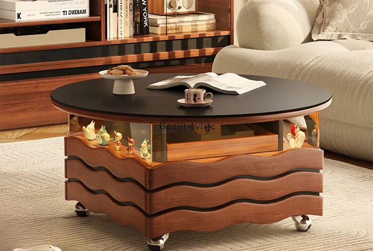 LJYFrench retro solid wood small coffee table small apartment living room removable tea table
LJYFrench retro solid wood small coffee table small apartment living room removable tea table