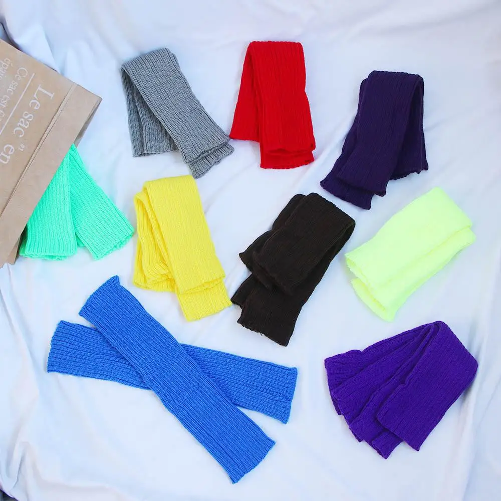 Japanese Lolita Girls Autumn Candy Color Halloween Costume Accessories Women Hosiery Wool Leg Warmers Foot Cover Knitted Socks
Japanese Lolita Girls Autumn Candy Color Halloween Costume Accessories Women Hosiery Wool Leg Warmers Foot Cover Knitted Socks
