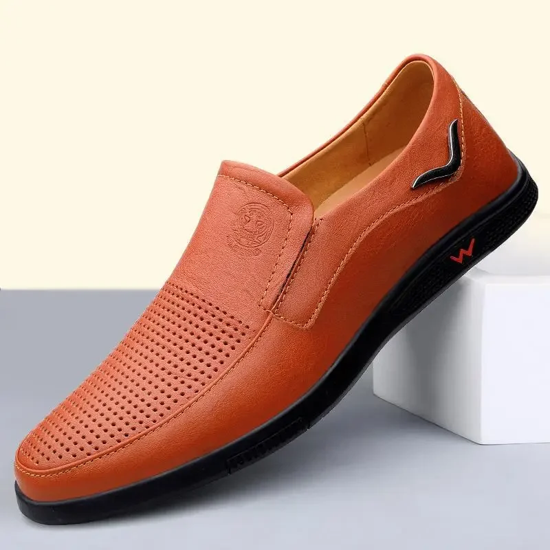 Summer New Men's Genuine Leather Breathable Casual Leather Shoes Men's Easy Wear Shoes Soft Leather
Summer New Men's Genuine Leather Breathable Casual Leather Shoes Men's Easy Wear Shoes Soft Leather