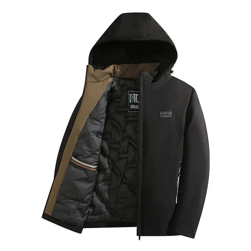 Business Cotton Coat Male Middle Aged Dad Pure Outdoor Windproof Padded Jackets Men Parkas Casual Windproof Male Cotton Clothing
Business Cotton Coat Male Middle Aged Dad Pure Outdoor Windproof Padded Jackets Men Parkas Casual Windproof Male Cotton Clothing