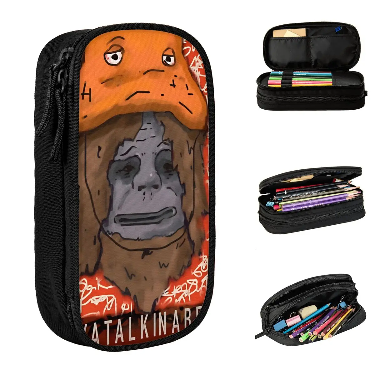 Пеналы Sassy The Sasquatch The Big Lez Show, пеналы-органайзеры, держатели для ручек, детские сумки большой вместимости, офисные косметички и канцелярские принадлежности
Пеналы Sassy The Sasquatch The Big Lez Show, пеналы-органайзеры, держатели для ручек, детские сумки большой вместимости, офисные косметички и канцелярские принадлежности