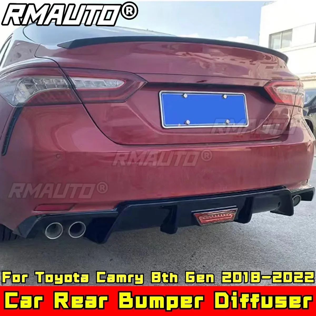 Для Camry 8-го поколения, фартук для заднего бампера, защита заднего бампера для Toyota Camry 8-го поколения 2018-2022, автомобильные аксессуары
Для Camry 8-го поколения, фартук для заднего бампера, защита заднего бампера для Toyota Camry 8-го поколения 2018-2022, автомобильные аксессуары