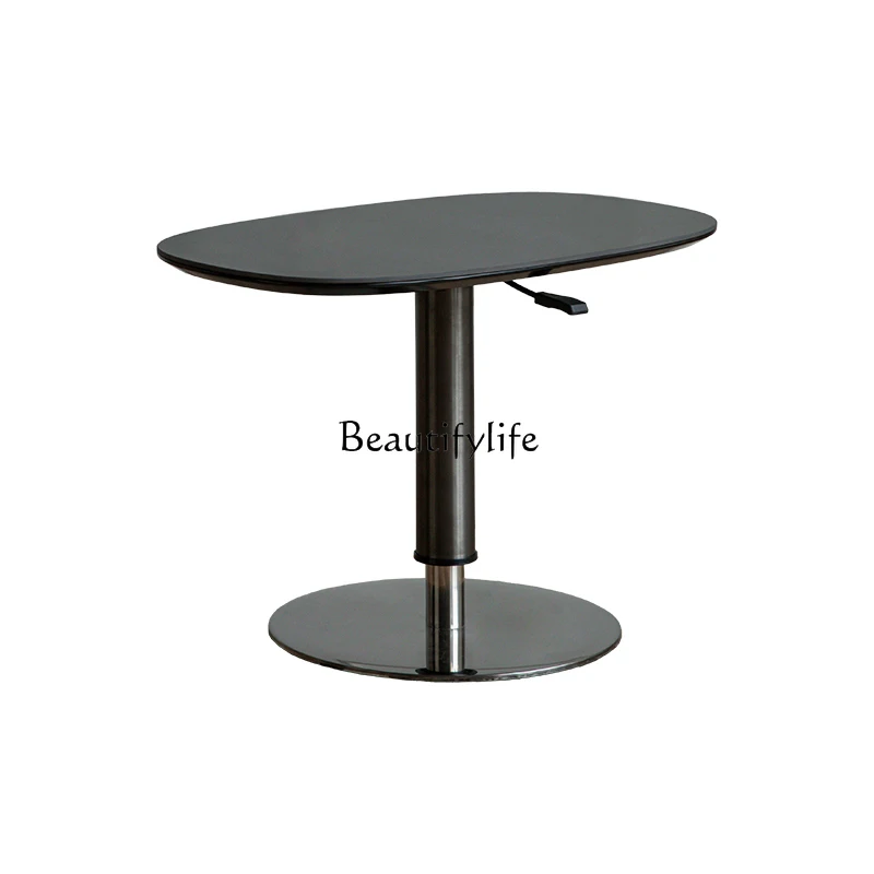 Adjustable Coffee Table Light Luxury Bedside Stone Plate Small round Table Italian Minimalist Corner Table
Adjustable Coffee Table Light Luxury Bedside Stone Plate Small round Table Italian Minimalist Corner Table