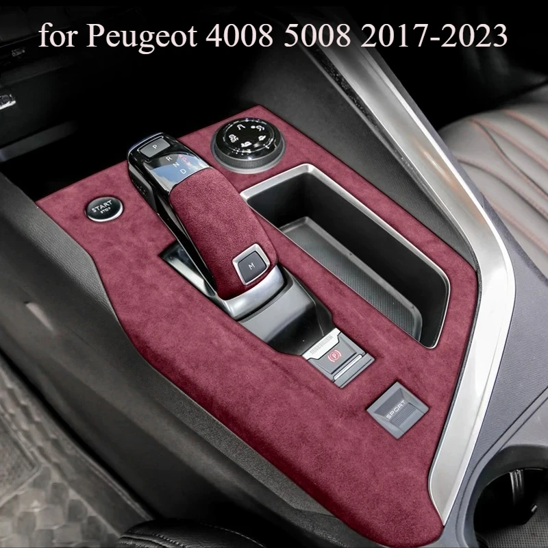 Suede Gear Shift Panel Frame Trim for Peugeot 4008 5008 2017-2023– Center Console Cover Decoration, Anti-Scratch
Suede Gear Shift Panel Frame Trim for Peugeot 4008 5008 2017-2023– Center Console Cover Decoration, Anti-Scratch