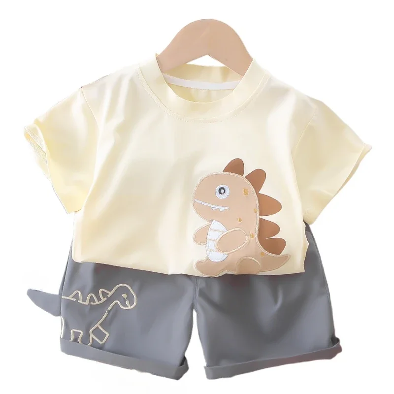 New Summer Fashion Baby Clothes Suit Children Boys Casual Cartoon T-Shirt Shorts 2Pcs/Set Toddler Girls Clothing Kids Tracksuits
New Summer Fashion Baby Clothes Suit Children Boys Casual Cartoon T-Shirt Shorts 2Pcs/Set Toddler Girls Clothing Kids Tracksuits