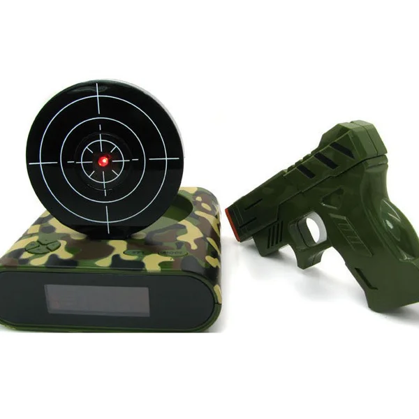 Infrared Shooting Alarm Clock Digital Camouflage Hard Plastic LCD Screen Home Decoration Game Mode Recording Sound Alarm Clock
Infrared Shooting Alarm Clock Digital Camouflage Hard Plastic LCD Screen Home Decoration Game Mode Recording Sound Alarm Clock