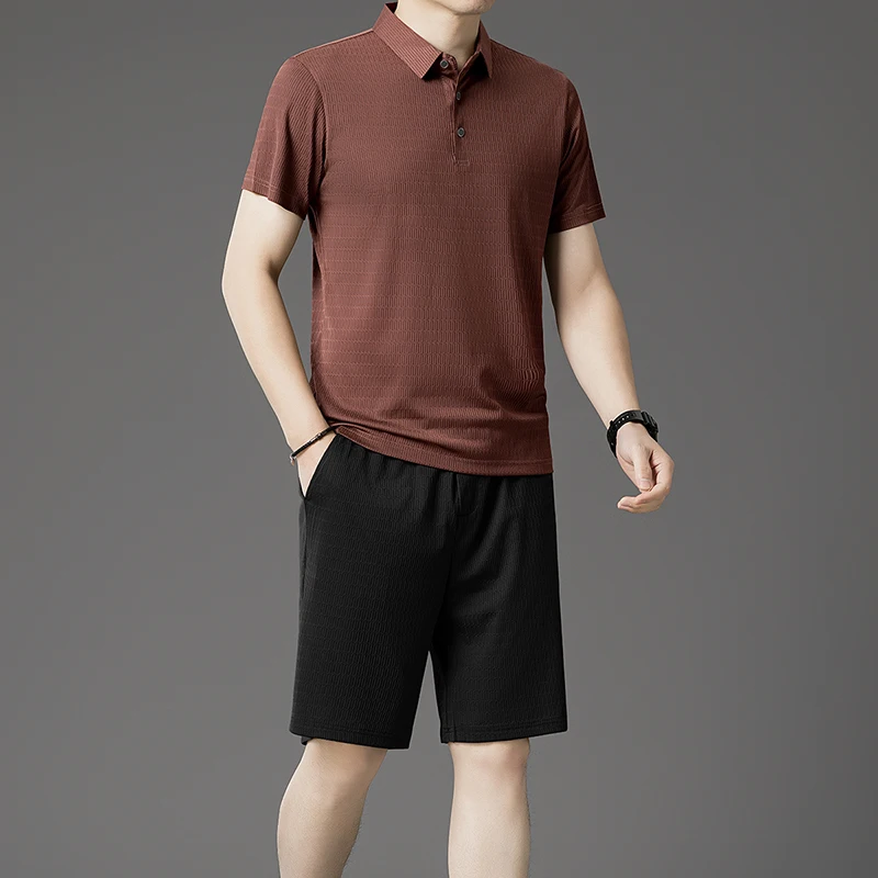 Men's Summer Sports and Casual Suit Leisure Sets Trend Slim Fits Short Sleeve T-shirt Plus Size Shorts Outdoor Two-piece Sets
Men's Summer Sports and Casual Suit Leisure Sets Trend Slim Fits Short Sleeve T-shirt Plus Size Shorts Outdoor Two-piece Sets