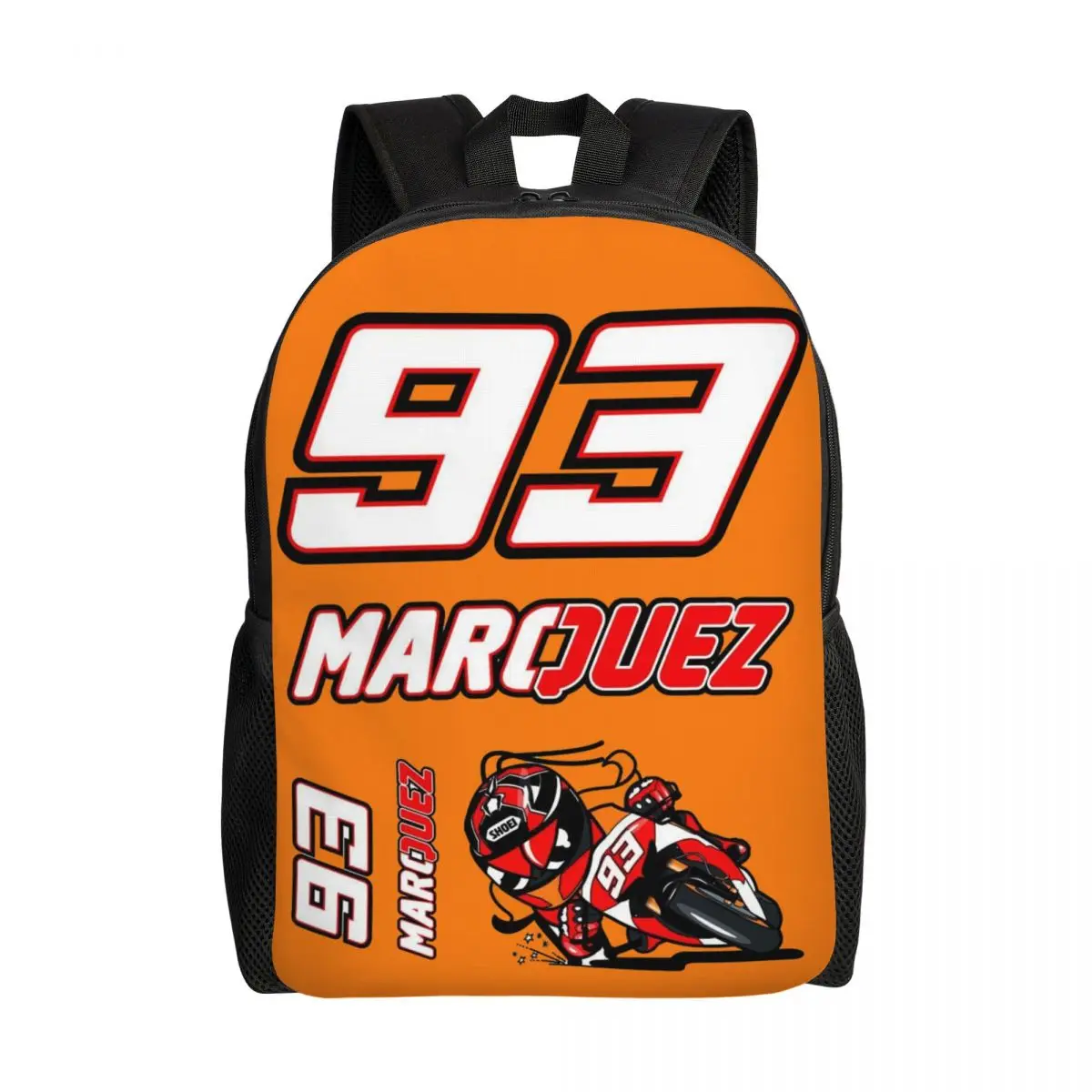 Custom Motorcycle Racing Marquezes Laptop Backpack Women Men Basic Bookbag for School College Students Bag
Custom Motorcycle Racing Marquezes Laptop Backpack Women Men Basic Bookbag for School College Students Bag