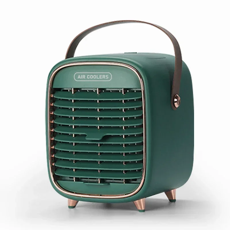 Portable Air Conditioner Retro Rechargeable Air Conditioning with Spray Cooling Personal Space Air Cooling Fan for Home
Portable Air Conditioner Retro Rechargeable Air Conditioning with Spray Cooling Personal Space Air Cooling Fan for Home