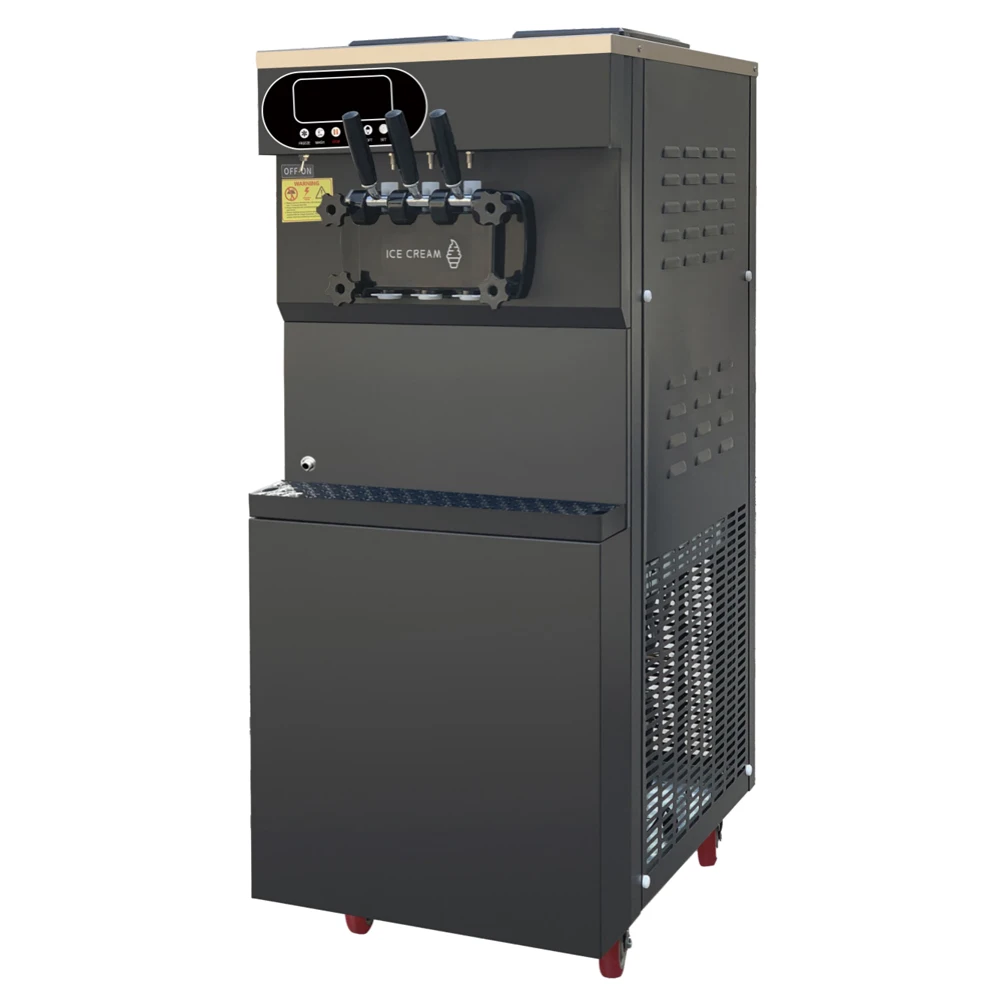 Commercial Icecream Machine 25-28L/H 3 Flavors Automatic Soft Serve Ice Creme Maker Ice Cream Making Machine for Business Price
Commercial Icecream Machine 25-28L/H 3 Flavors Automatic Soft Serve Ice Creme Maker Ice Cream Making Machine for Business Price