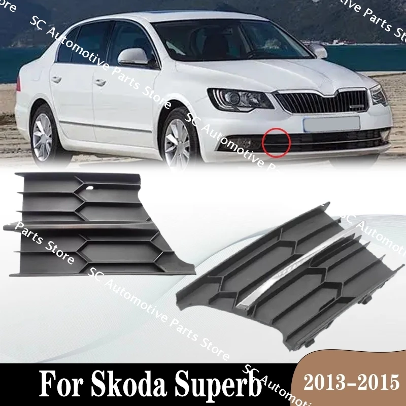 For Skoda Superb 2013 2014 2015 Car Front Bumper Grille Fog Light Lamp Frame Cover
For Skoda Superb 2013 2014 2015 Car Front Bumper Grille Fog Light Lamp Frame Cover
