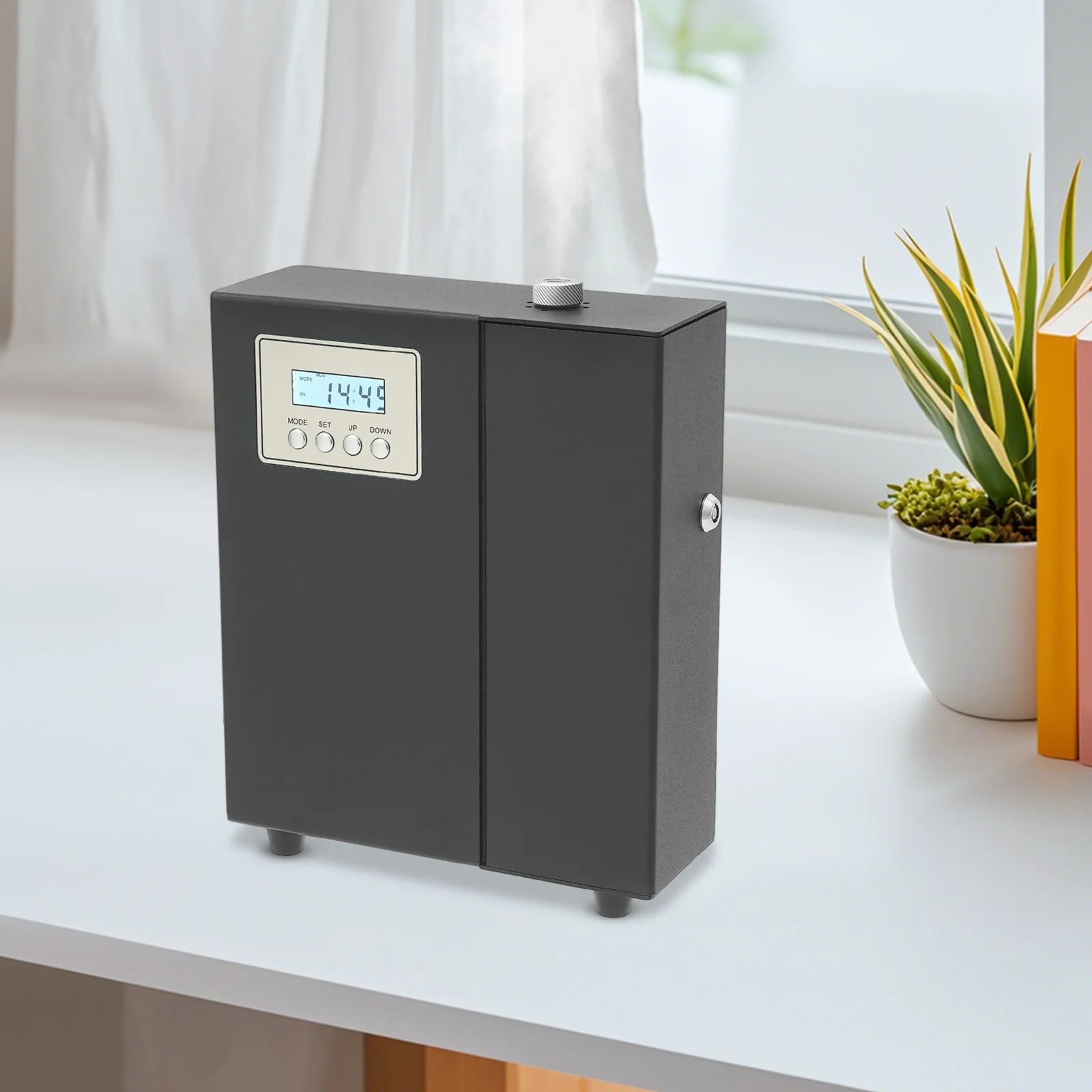 150ml Scent Diffuser, Essential Oil Diffuser for Home Office with 4 Timer, Wide Coverage 10594 ft³, Low Noise, US Plug
150ml Scent Diffuser, Essential Oil Diffuser for Home Office with 4 Timer, Wide Coverage 10594 ft³, Low Noise, US Plug
