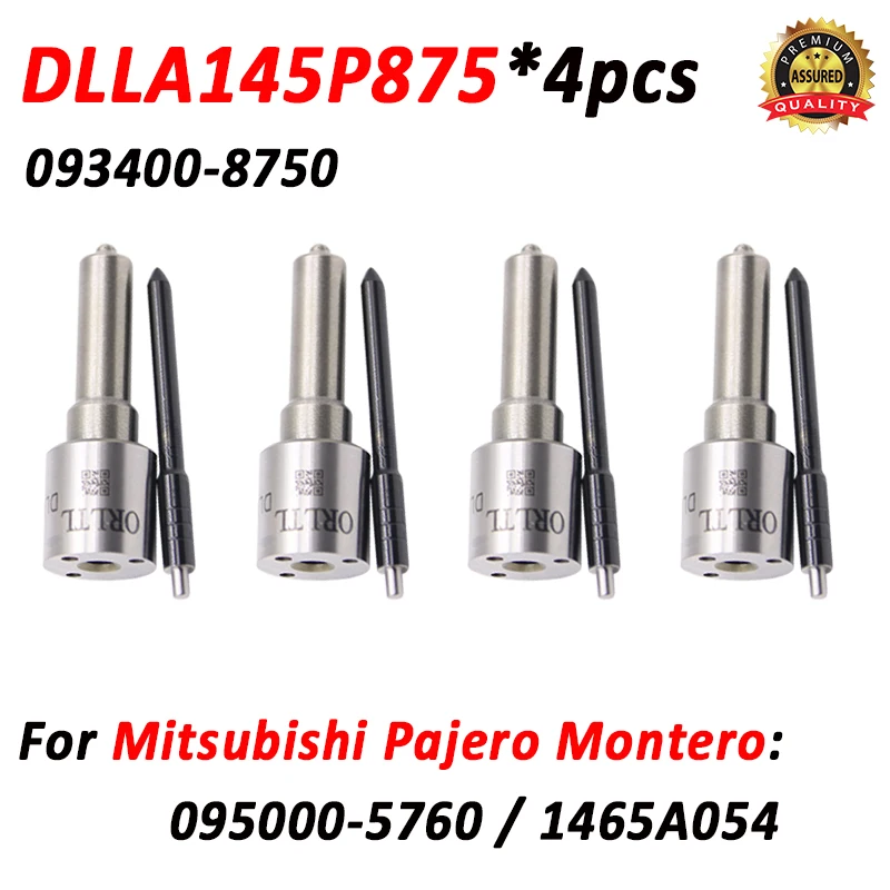 4pcs DLLA145P875 Diesel Fuel Injector 095000-5760 Nozzle DLLA 145 P 875 for Mitsubishi Pajero Montero 1465A054
4pcs DLLA145P875 Diesel Fuel Injector 095000-5760 Nozzle DLLA 145 P 875 for Mitsubishi Pajero Montero 1465A054