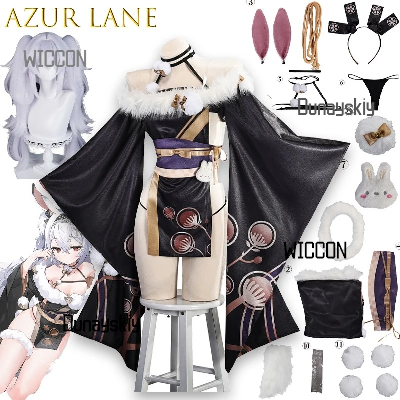 Azur Lane USS Laffey сексуальный женский косплей костюм парик кролик для девочек японское кимоно плюшевый реквизит вечерние карнавал Хэллоуин Рождество
Azur Lane USS Laffey сексуальный женский косплей костюм парик кролик для девочек японское кимоно плюшевый реквизит вечерние карнавал Хэллоуин Рождество