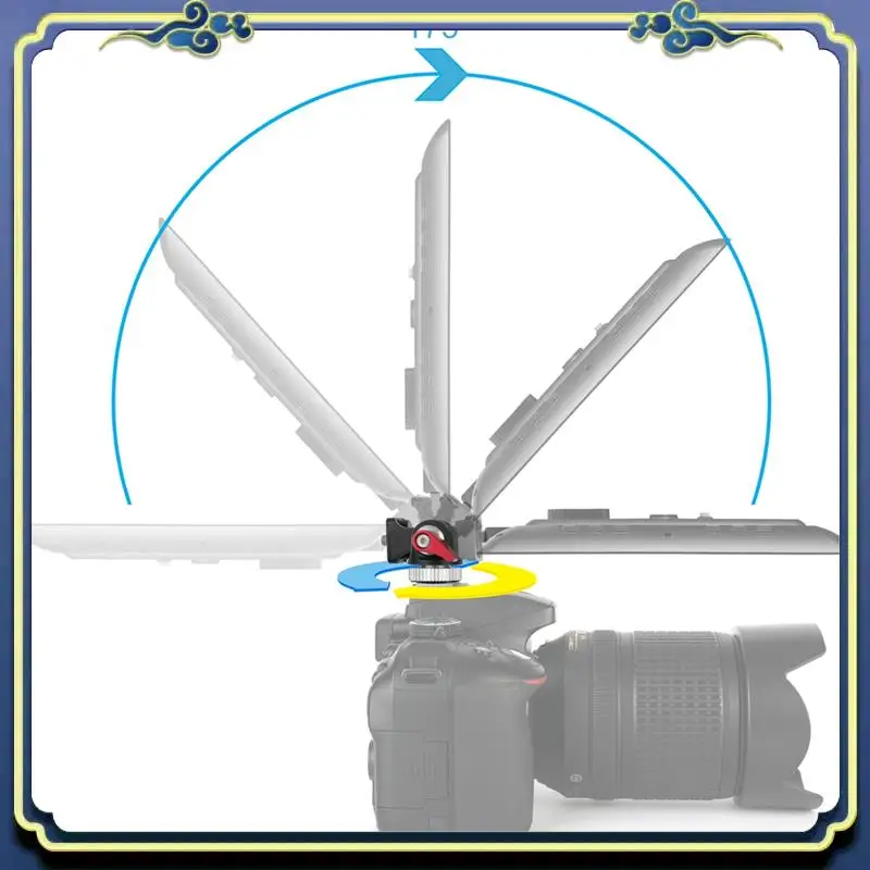 Portable Mini Monitor Mount Tripod Head Cold Shoe Adapter Aluminum Alloy 1/4 Inch Screw For Flash Microphone LED Fill Light Lamp
Portable Mini Monitor Mount Tripod Head Cold Shoe Adapter Aluminum Alloy 1/4 Inch Screw For Flash Microphone LED Fill Light Lamp