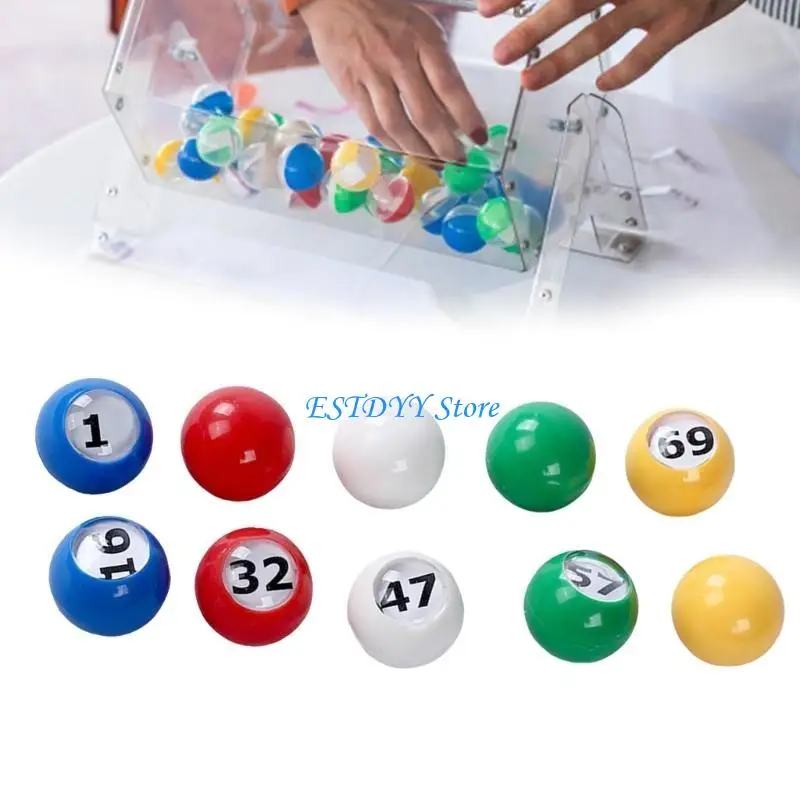 G6DE 100Pcs Bingo Balls Raffle Balls Calling Balls with Easy Read Number Window for Large Group Game Entertaining Activity
G6DE 100Pcs Bingo Balls Raffle Balls Calling Balls with Easy Read Number Window for Large Group Game Entertaining Activity