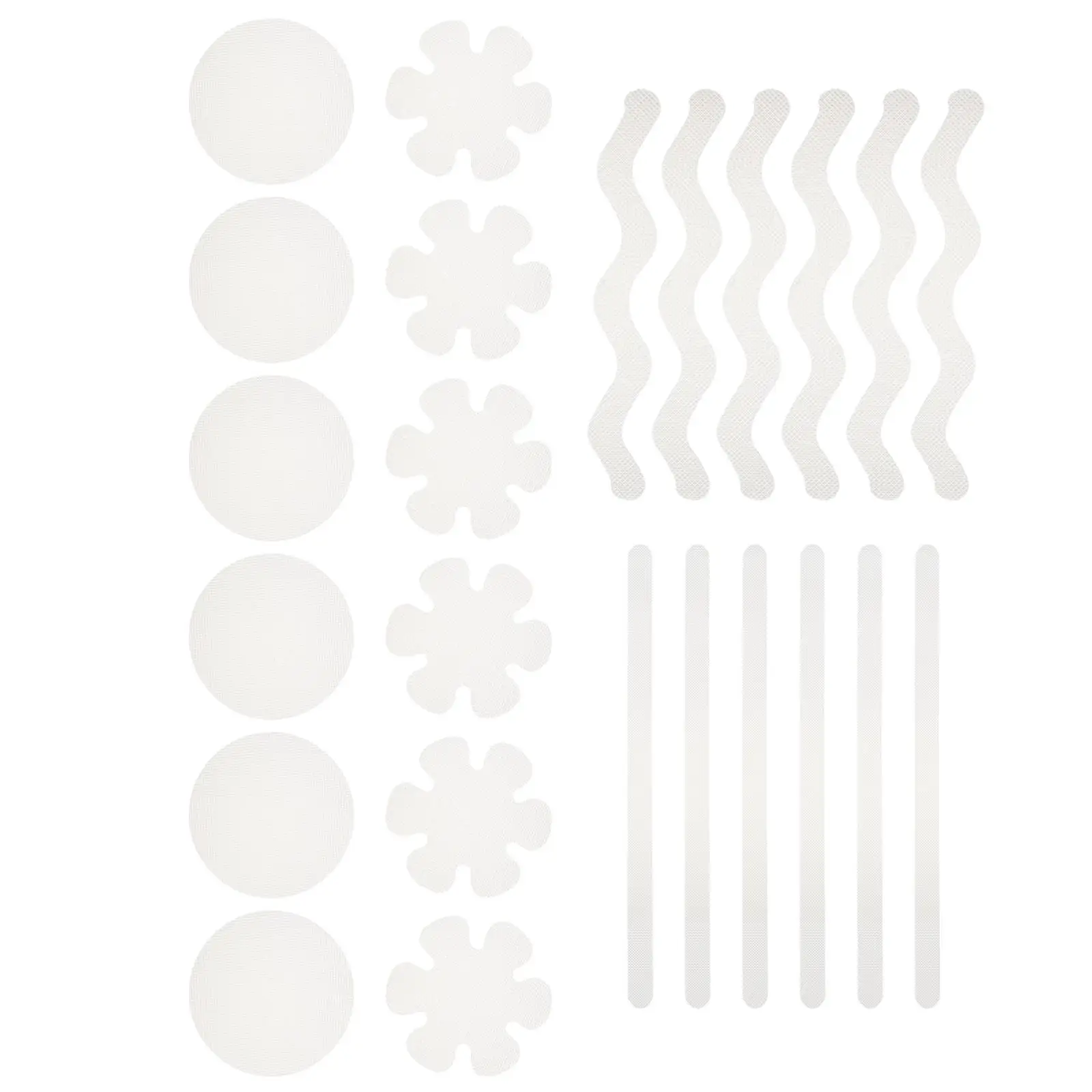 24 Pcs Anti Skid Tape Safety Shower Stickers Acrylic Adhesive Bathtub Non Stairs Treads Home Supplies
24 Pcs Anti Skid Tape Safety Shower Stickers Acrylic Adhesive Bathtub Non Stairs Treads Home Supplies
