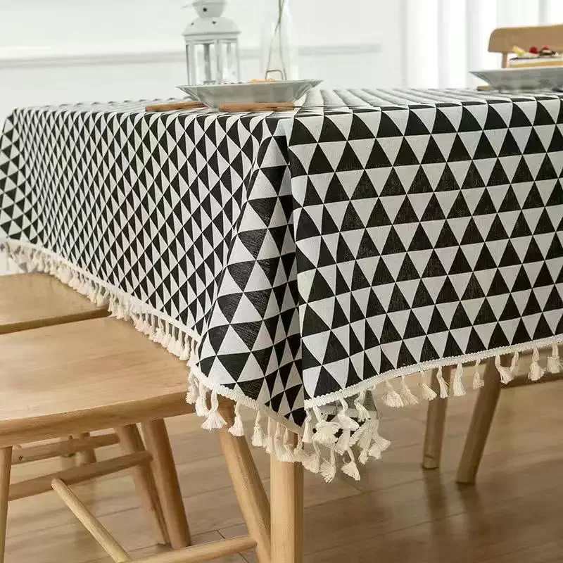 Rectangular Linen Tablecloth with Tassel, Elegant Table Cloth, Home Decorative, Japan Style Table Cover, Square Chic, 140cm
Rectangular Linen Tablecloth with Tassel, Elegant Table Cloth, Home Decorative, Japan Style Table Cover, Square Chic, 140cm