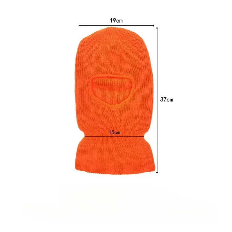 Warm Knit Thermal Ski Neck Gaiter for Outdoor Sports, 1 Hole Knitted Full Face Cover, Winter Balaclava
Warm Knit Thermal Ski Neck Gaiter for Outdoor Sports, 1 Hole Knitted Full Face Cover, Winter Balaclava