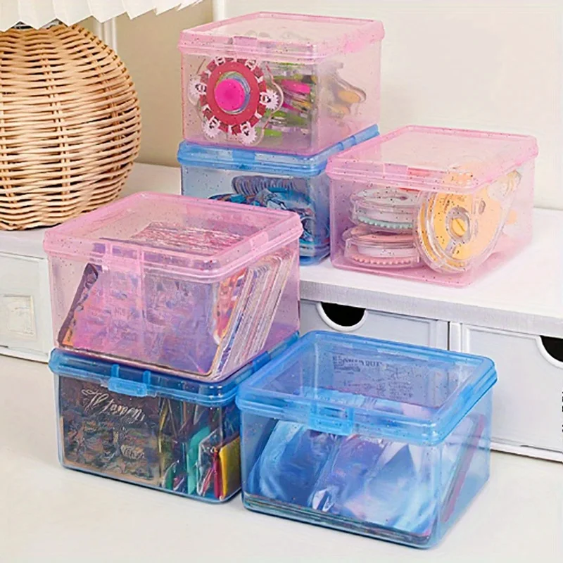 4PCS New Transparent Plastic Storage Box Photocards Small Card Storage Desk Organizer Classification Stationery
4PCS New Transparent Plastic Storage Box Photocards Small Card Storage Desk Organizer Classification Stationery
