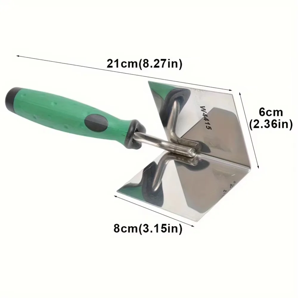 Flexes 90 Degree Corner Corner Trowel Stainless Steel Easy To Use Putty Scraper Comfortable Grip Portable Finishing Trowel
Flexes 90 Degree Corner Corner Trowel Stainless Steel Easy To Use Putty Scraper Comfortable Grip Portable Finishing Trowel