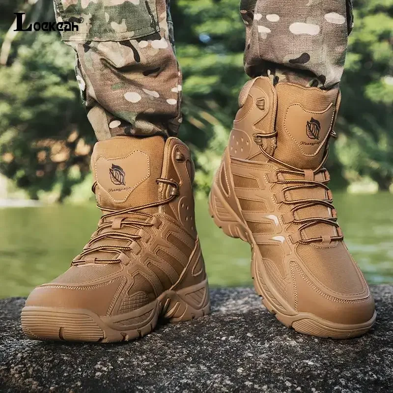 Men's Outdoor Tactical Shoes Light Combat Off-road Boots Durable Suede Military Work Desert Boots
Men's Outdoor Tactical Shoes Light Combat Off-road Boots Durable Suede Military Work Desert Boots