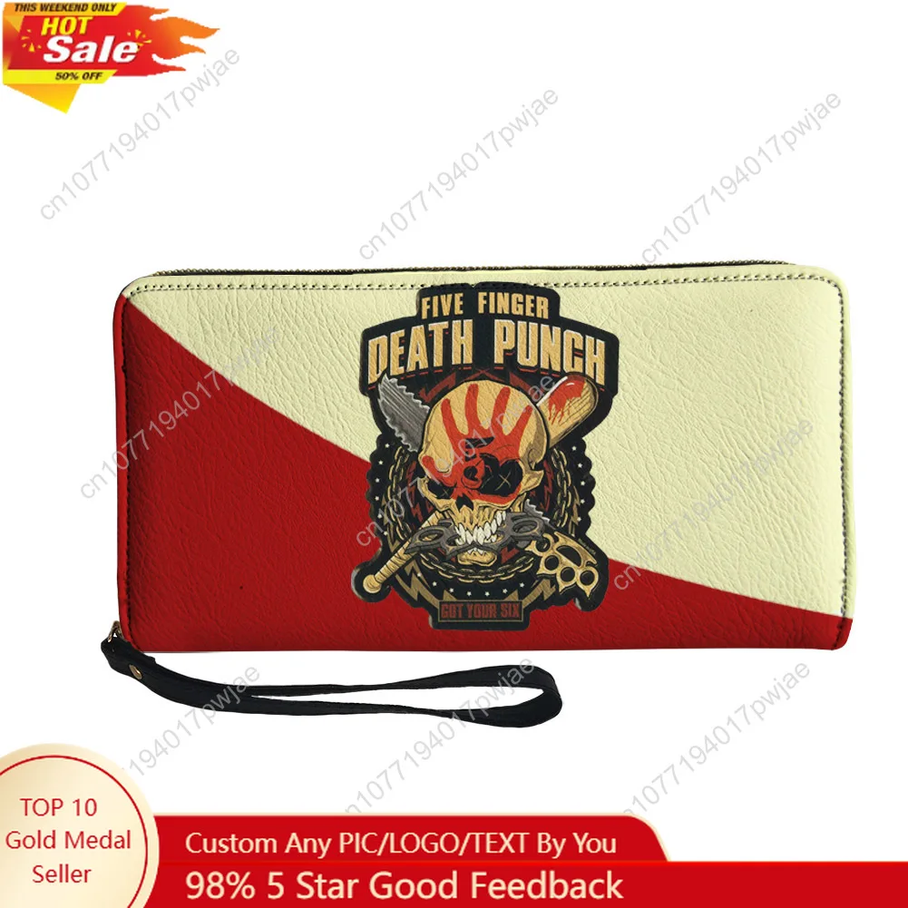 Five Finger Death Punch Band Custom Wallet Purse Sprunki Mens Womens Zipper Long Wallets Double Print Portable Wallet Gift Bag
Five Finger Death Punch Band Custom Wallet Purse Sprunki Mens Womens Zipper Long Wallets Double Print Portable Wallet Gift Bag