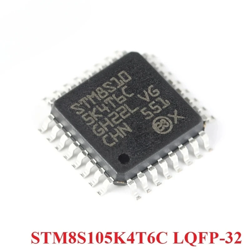 5PCS STM8S105K4T6C STM8S105 STM8S 105K4T6C STM8 S105K4T6C LQFP-32 16MHz 16KB Flash 8bit Microcontroller MCU IC Controller Chip
5PCS STM8S105K4T6C STM8S105 STM8S 105K4T6C STM8 S105K4T6C LQFP-32 16MHz 16KB Flash 8bit Microcontroller MCU IC Controller Chip