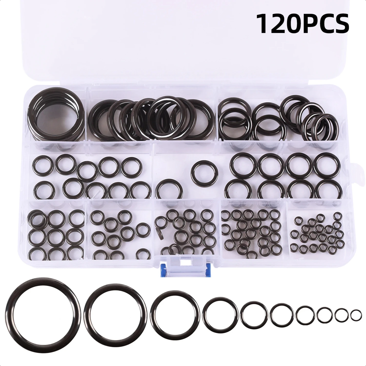 Fishing Rod Repair Kit Fishing Rod Guides Alconite Ring Set Ring Wear Resistant Ceramic Guide Ring Rod Eye Replacement Kit
Fishing Rod Repair Kit Fishing Rod Guides Alconite Ring Set Ring Wear Resistant Ceramic Guide Ring Rod Eye Replacement Kit
