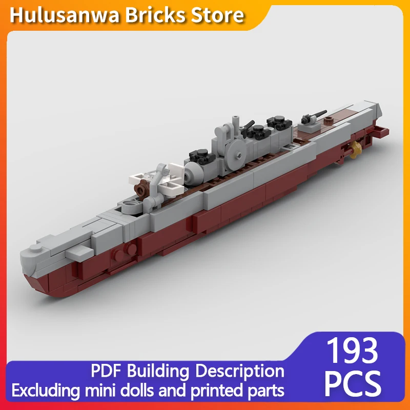 I-400 Large Submarine Model MOC Building Bricks War Equipment Modular Technology Gifts Holiday Assemble Children Toys Suit
I-400 Large Submarine Model MOC Building Bricks War Equipment Modular Technology Gifts Holiday Assemble Children Toys Suit