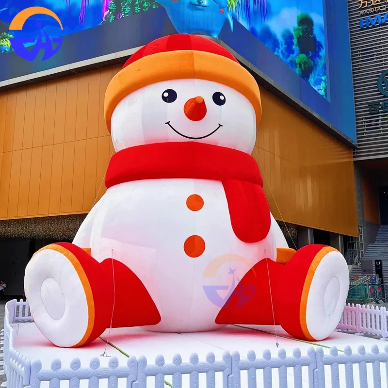 Inflatable Cute Snowman Model Must-Have Christmas Atmosphere Decoration for Outdoor Yards, Malls Holiday Parties
Inflatable Cute Snowman Model Must-Have Christmas Atmosphere Decoration for Outdoor Yards, Malls Holiday Parties