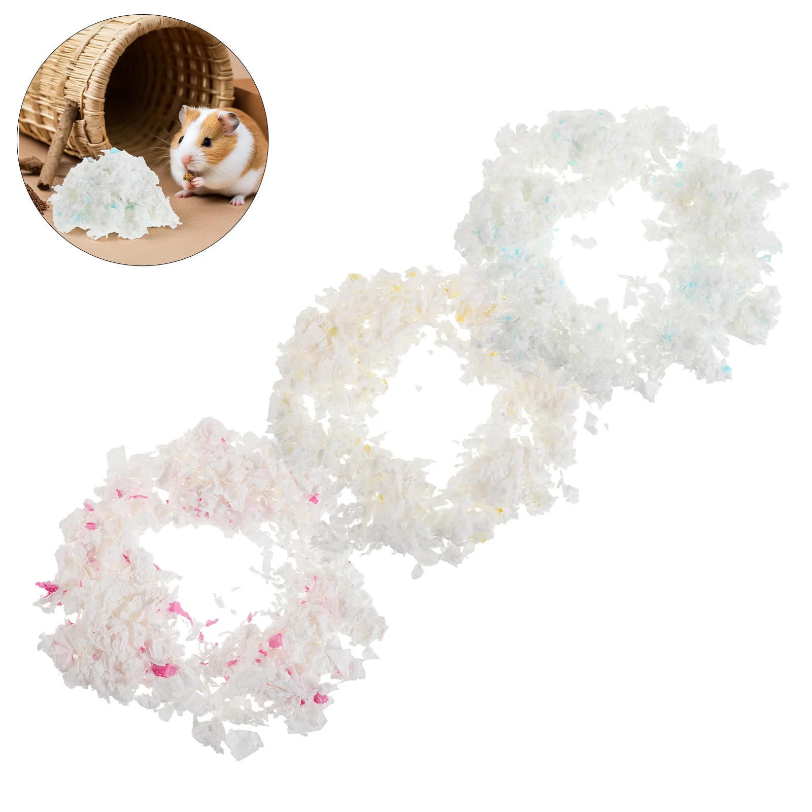 3 Bags Pet Bedding Soft Wood Pulp Moisture Absorbent Cage Liners Small Animal Bedding for Hamsters Gerbils Mice Rabbits Guinea
3 Bags Pet Bedding Soft Wood Pulp Moisture Absorbent Cage Liners Small Animal Bedding for Hamsters Gerbils Mice Rabbits Guinea