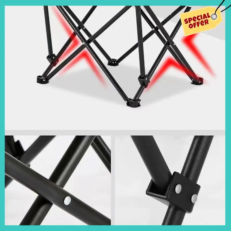 -ABHW Portable Hiking Chair Folding Camping Chair With Side Pocket And Carrying Bag White
-ABHW Portable Hiking Chair Folding Camping Chair With Side Pocket And Carrying Bag White