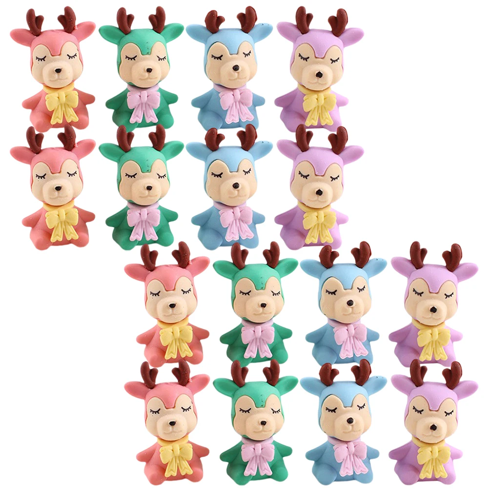 24 Pcs Mini Animal Erasers Cute Deer Design for Kids Students Classroom Supplies Cartoon Creative Rubber Eraser Gifts
24 Pcs Mini Animal Erasers Cute Deer Design for Kids Students Classroom Supplies Cartoon Creative Rubber Eraser Gifts