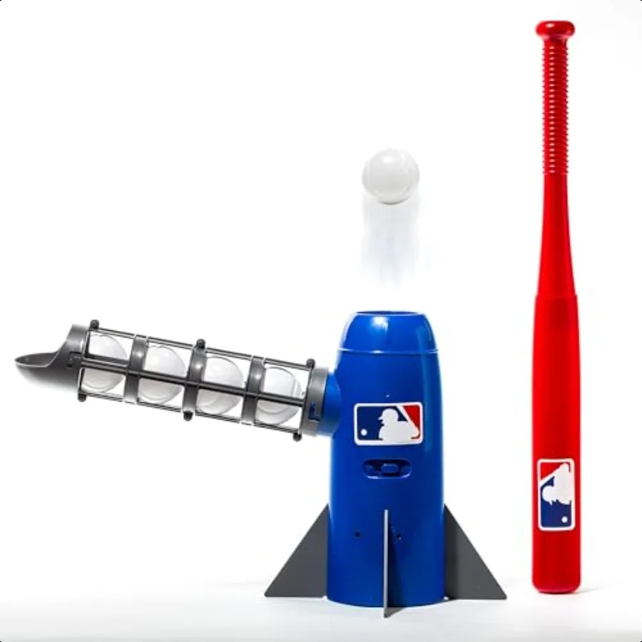 Franklin Sports MLB Pitching hine POP ROCKET Baseball Trainer Includes 5 Plastic Baseballs Baseball Bat Multicolor Medium
Franklin Sports MLB Pitching hine POP ROCKET Baseball Trainer Includes 5 Plastic Baseballs Baseball Bat Multicolor Medium