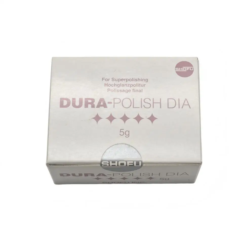 SHOFU Diamond Polishing Paste Dura Polish Dia Aluminum Oxide Paste for Composite Ceramic High Gloss Polishing Finishing Compound
SHOFU Diamond Polishing Paste Dura Polish Dia Aluminum Oxide Paste for Composite Ceramic High Gloss Polishing Finishing Compound