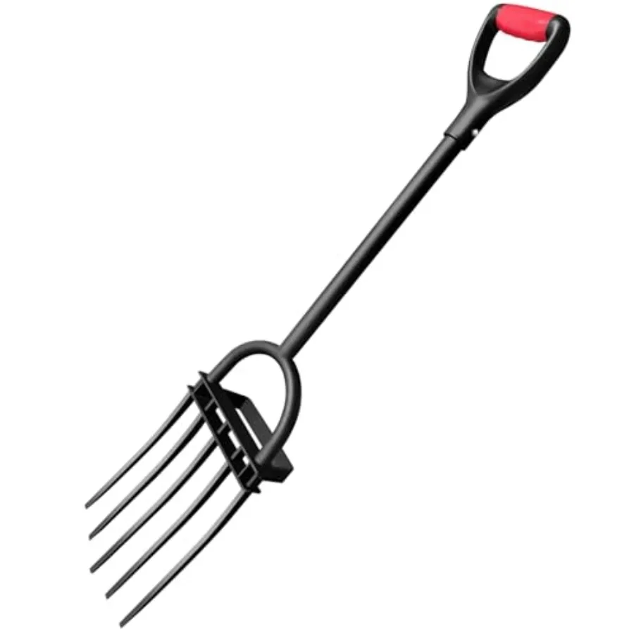 Garden Fork Pitchforks for Digging Composting Spading Long Hand Tiller and Cultivator - 5 Tine 45 inches
Garden Fork Pitchforks for Digging Composting Spading Long Hand Tiller and Cultivator - 5 Tine 45 inches