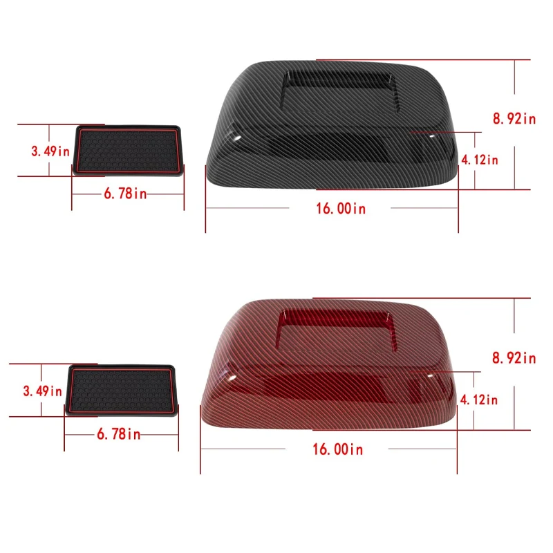 Center Console Organizer Armrest Box Cover Trim with Storage Slot for Dodge Charger 2011-2021 & for Chrysler 300 2015-2021
Center Console Organizer Armrest Box Cover Trim with Storage Slot for Dodge Charger 2011-2021 & for Chrysler 300 2015-2021