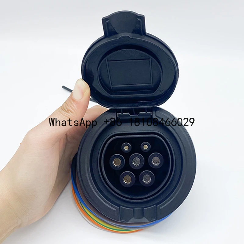 New 2 IEC 62196-2 Standard Female Charger Station Side Socket 16A 11KW 32A 22KW 7KW Outlets for EV Electric Car Wall
New 2 IEC 62196-2 Standard Female Charger Station Side Socket 16A 11KW 32A 22KW 7KW Outlets for EV Electric Car Wall