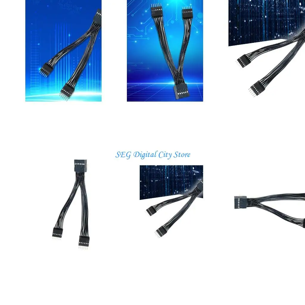 U75B 1 to 2 USB 11PIN Cable for Motherboards Data Transmission and Fast Charging
U75B 1 to 2 USB 11PIN Cable for Motherboards Data Transmission and Fast Charging