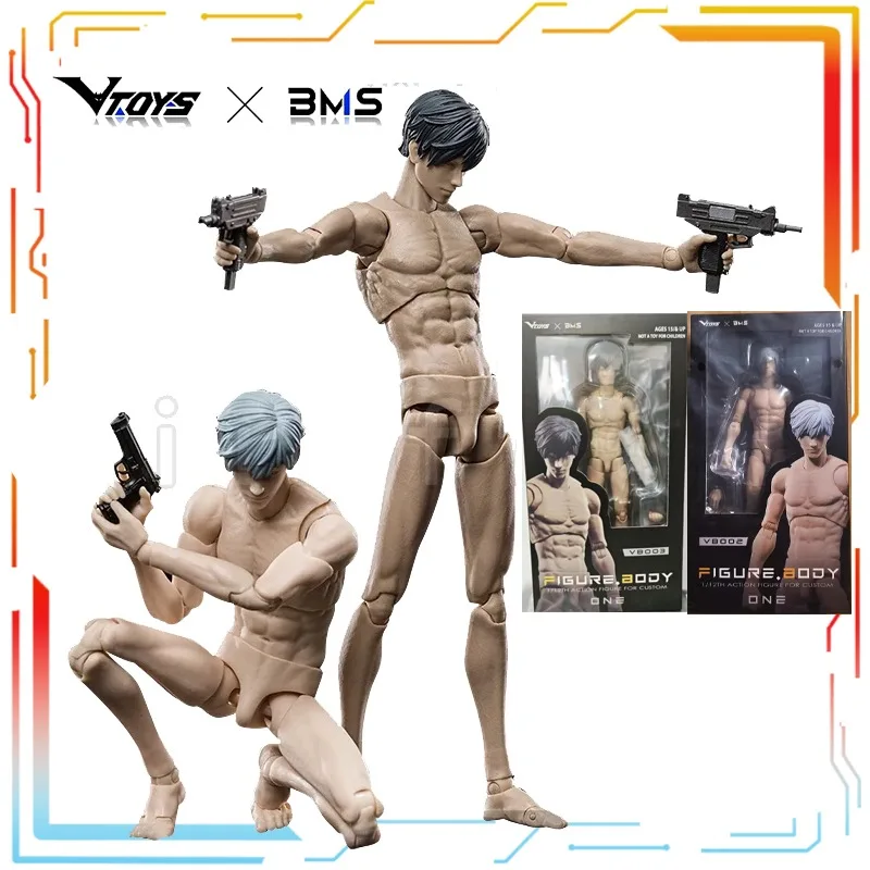 VToys Studio X BMS Production 1/12 Finished Product Movable Proportional Humanoid Body Series DIY Body Model No.1 Body Model
VToys Studio X BMS Production 1/12 Finished Product Movable Proportional Humanoid Body Series DIY Body Model No.1 Body Model