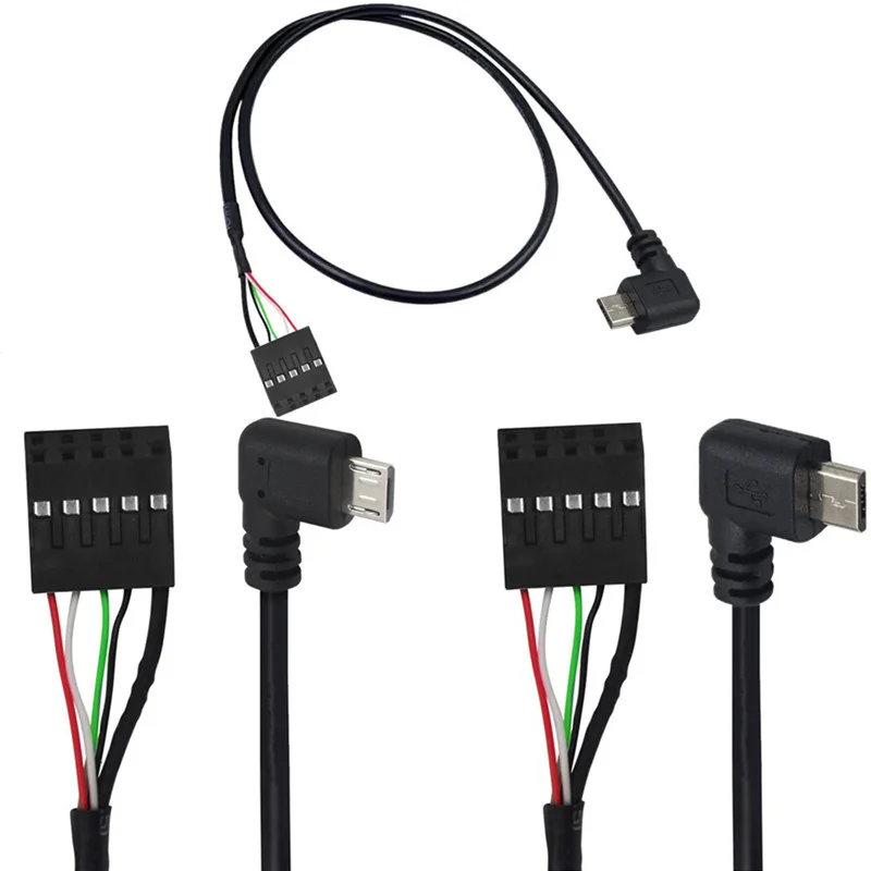 50 см USB 2,0 Micro 5Pin 90 градусов левый и правый угловой штекер до 9Pin женский 2,54 USB заголовок PCB материнский кабель
50 см USB 2,0 Micro 5Pin 90 градусов левый и правый угловой штекер до 9Pin женский 2,54 USB заголовок PCB материнский кабель