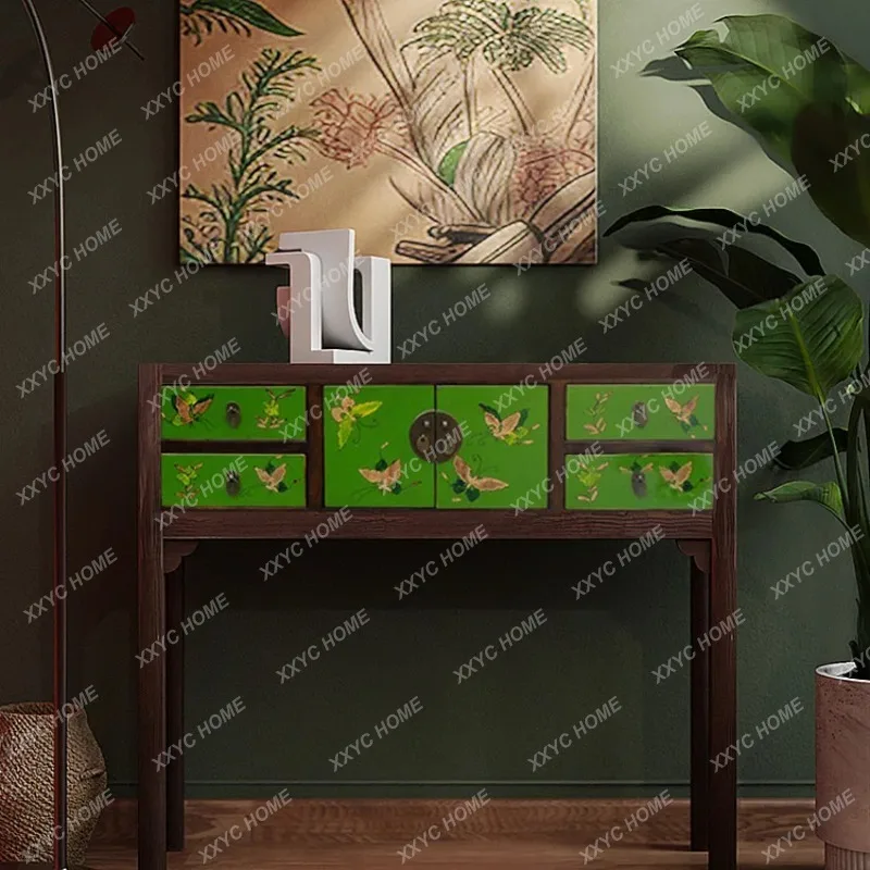 M New Chinese-style entrance table against the wall, narrow table, entrance cabinet and narrow strip opposite the entrance table
M New Chinese-style entrance table against the wall, narrow table, entrance cabinet and narrow strip opposite the entrance table