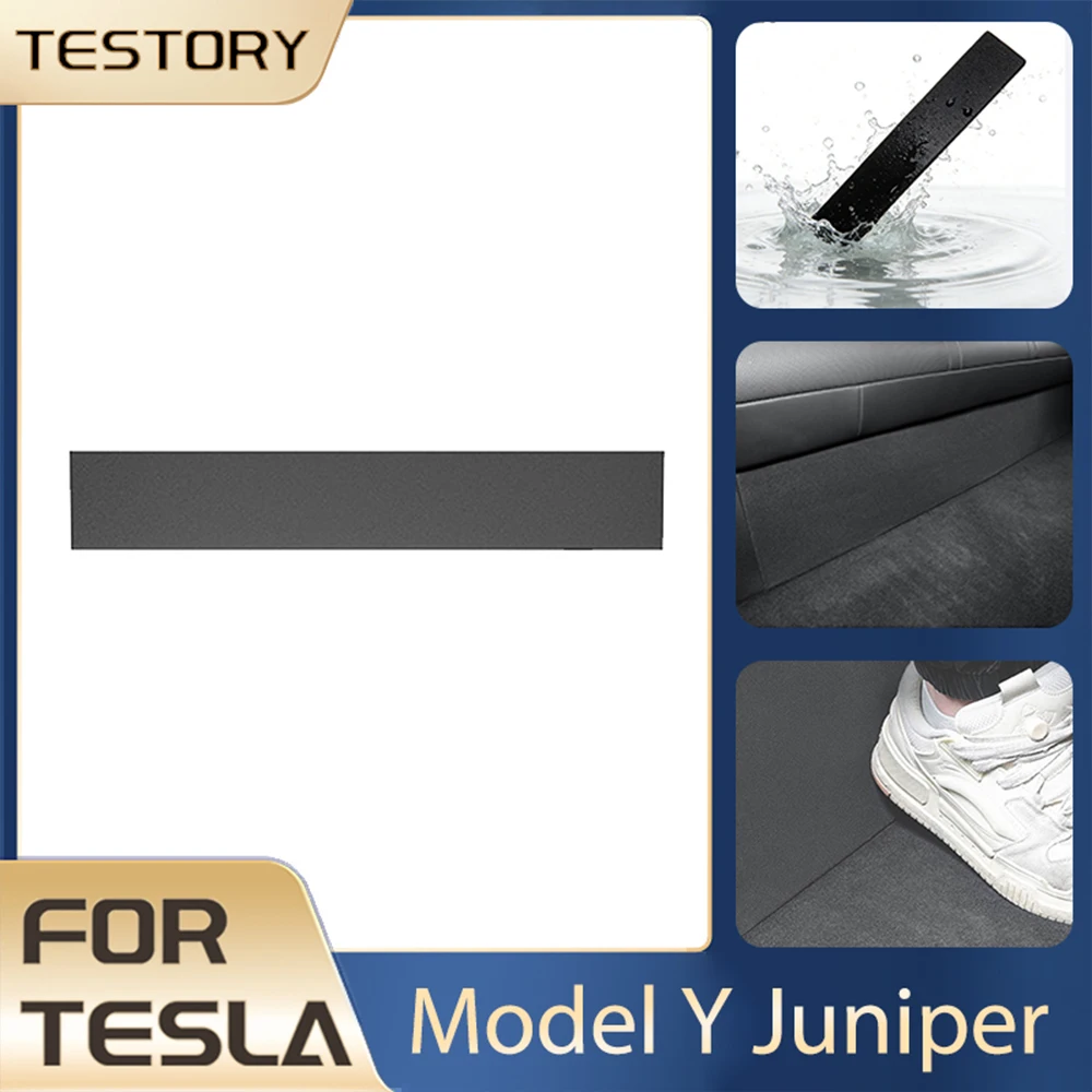 Защитный коврик из ТПЭ под задние сиденья для Tesla Model Y (2025-2026), аксессуары Juniper, защита от грязи и ударов ногами
Защитный коврик из ТПЭ под задние сиденья для Tesla Model Y (2025-2026), аксессуары Juniper, защита от грязи и ударов ногами